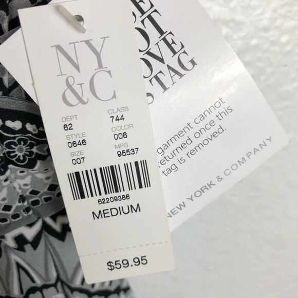 New York and Company Women’s Black Dress M… - Picture 6 of 9